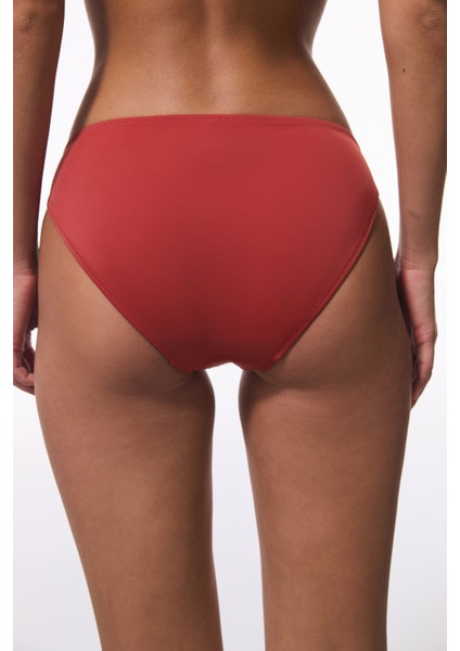 Tarçın Rengi Orta Bel Slip Bikini Altı fiyatları