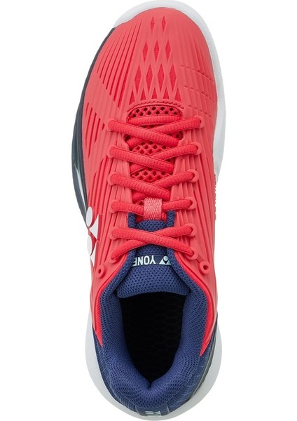 Power Cushion Eclipsion 5 Kırmızı Lacivert All Court Kort Kadın Tenis Ayakkabısı