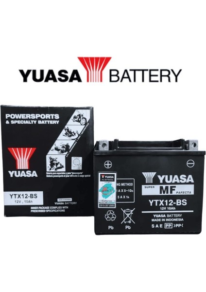 Kawasaki Er-6 F Abs (2006-2011) Akü (YTX12-BS) fiyatları