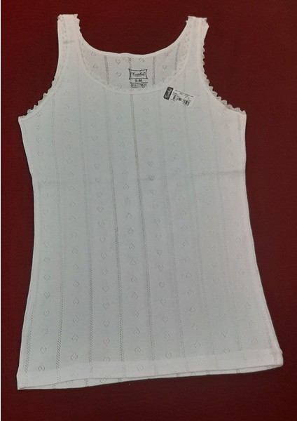 Kadın Jakarlı Geniş Askılı Atlet 2'li Paket Siyah-Beyaz Renk Beden S-M indirimleri