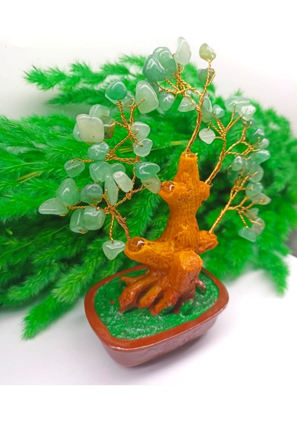 Aventurin Doğal Taş Ağaç (15 cm ) fiyatları