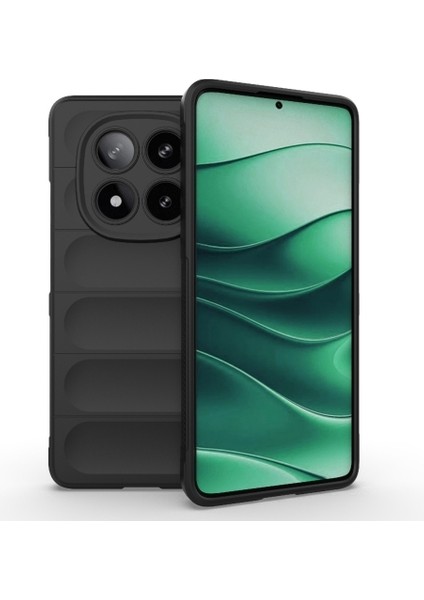 Xiaomi Redmi Note 14 Pro 5g Kılıf Kamera Korumalı Etnik Flannel Kapak
