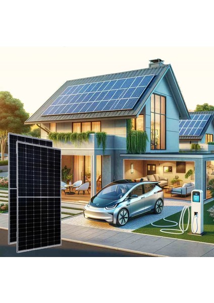 Güneş Paneli Hazır Paket Şebeke Bağlantılı 3,6kw Ac/ 4,5 Kw Dc