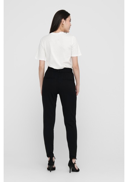 Normal Bel Regular Fit Dar Paça Onlpoptrash Pantolon Bayan Pantolon 15115847