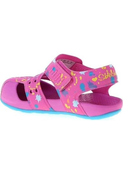 Sıde Wave - Lıl Paınter 86428L-HPTQ Pembe Sandalet&Terlik