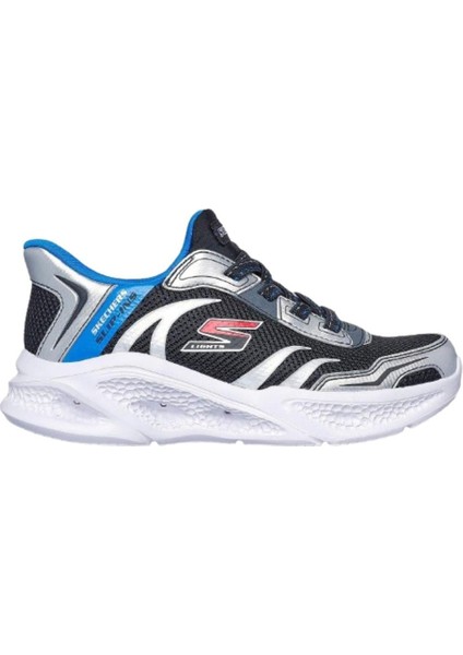 Skechers Meteor-Lights - Brisk-Beams 403848L-SLBK Çok Renkli Koşu&Yürüyüş Ayakkabısı