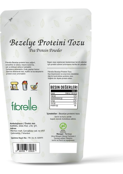Bezelye Protein 1000 G