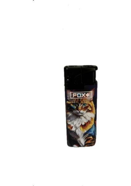 Kabartmalı Kedi ve Köpek Figürlü Rüzgarda Yanan Çakmaklar (5li Set)