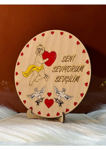 Sevgililer Günü Masa Üstü Obje -04