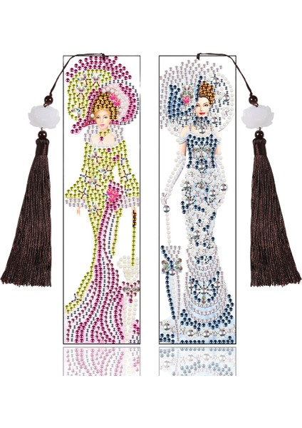 5d Ev Yapımı Kitap Ayracı Dıy Tasarımı Kolye Ucu Ile Okuma Severler Için Kolay ve Taşınabilir (Yurt Dışından)