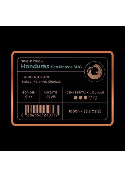 Honduras San Marcos Shg Yöresel Kahve 1000 gr modelleri
