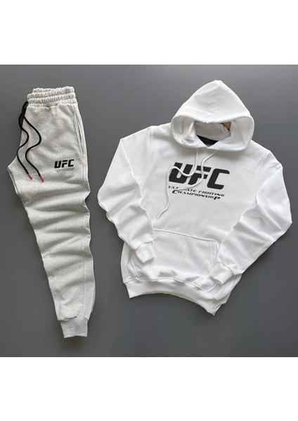 Ufc Kanguru Sweatshirt Hoodie + Eşofman Kombin