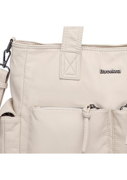 Yıkama Deri Omuz Askılı Kadın Çantası 21K Barcelona 1927 fiyatları