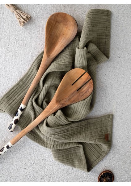 Müslin 2'li Peçete Haki 50 x 50