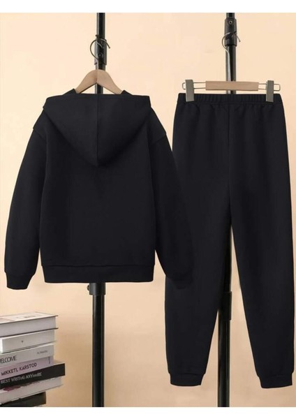 Unisex Siyah Oversize Nasa Esofman Takımı fiyatları