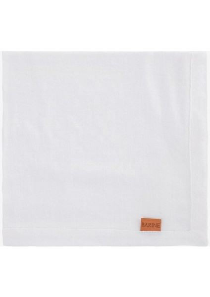 Linen 2'li Peçete Beyaz 45 x 45 cm