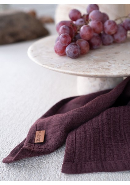 Müslin 2'li Peçete Bordo 50 x 50 indirimleri