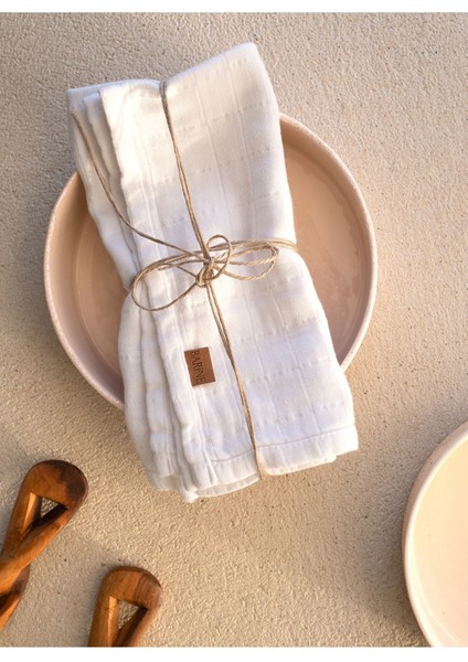 Müslin 2'li Peçete Beyaz 50 x 50 fırsatları