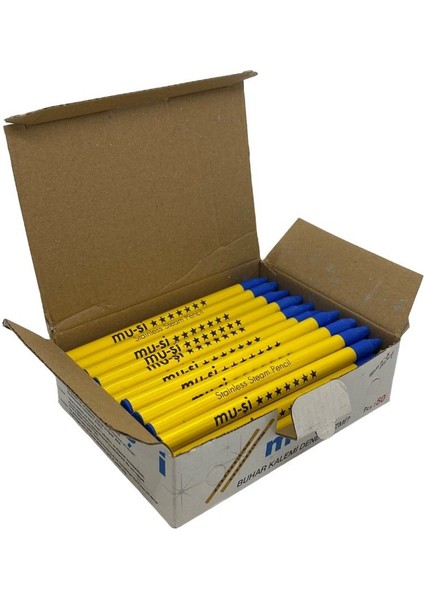 Sabun Kalem Çizgi Taşı Mavi 50 Adet / Musı-08