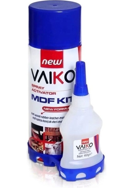 Vaıko 200 ml + 20G Plastik Mdf Seramik Hızlı Yapıştırıcı