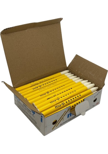 Sabun Kalem Çizgi Taşı Beyaz 50 Adet / Musı-06