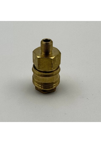 Pnömatik Sarı Stoper Otomatik Rekor Erkek Gövde T26 - 1/8