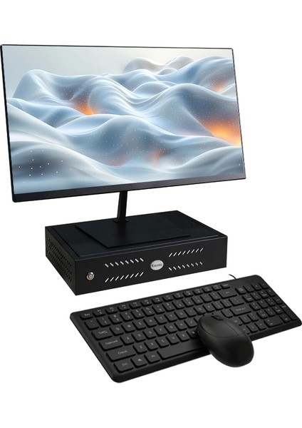 Esonıc Mk2 I3 3n 8gb Ddr3 120SSD 21.5" Monitörlü Set Mini Pc