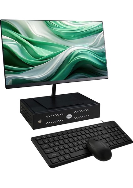 Esonıc Mk2 I3 3n 8gb Ddr3 240SSD 21.5" Monitörlü Set Mini Pc