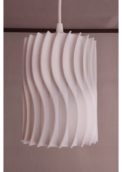 Avize - 3D Baskı - Modern Avize - Ampul Hediye