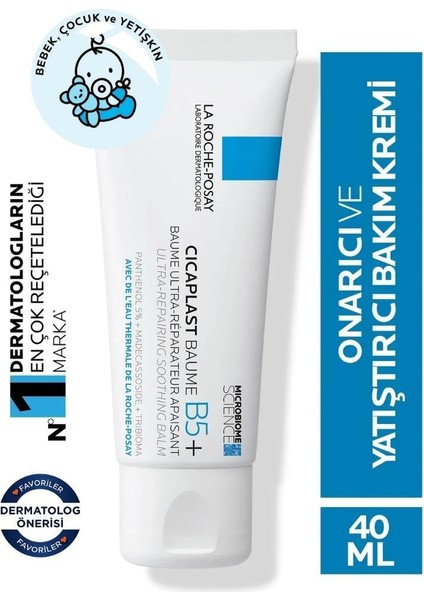 L.r.posay Cicaplast Balm B5+ Onarıcı Bakım Kremi Tahriş Olmuş Ciltler 40ML fiyatları