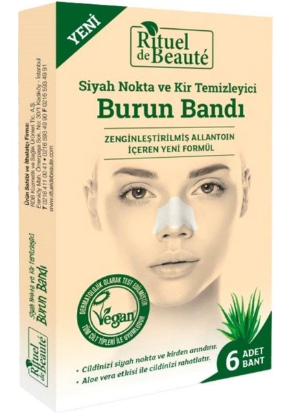 Rituel De Beaute Siyah Nokta Bandı fiyatları
