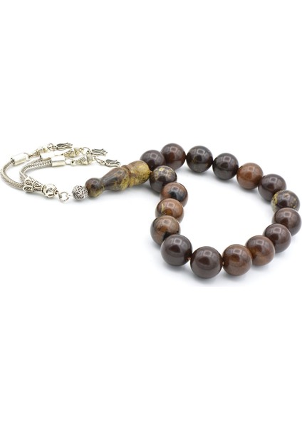 Gümüş Kaplama Püsküllü Küre Kesim Ceviz Ağacı Efe Maskot Tesbih fırsatları