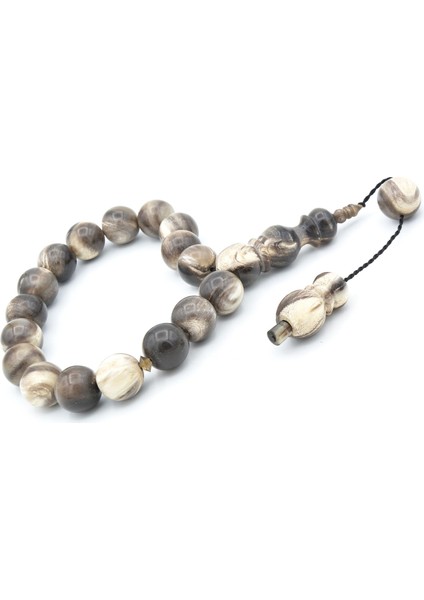 Usta Işi Sistemli Küre Kesim Bej Bufalo Boynuzu Efe Maskot Tesbih fiyatları