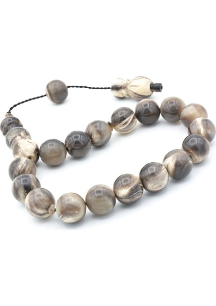 Usta Işi Sistemli Küre Kesim Bej Bufalo Boynuzu Efe Maskot Tesbih modelleri