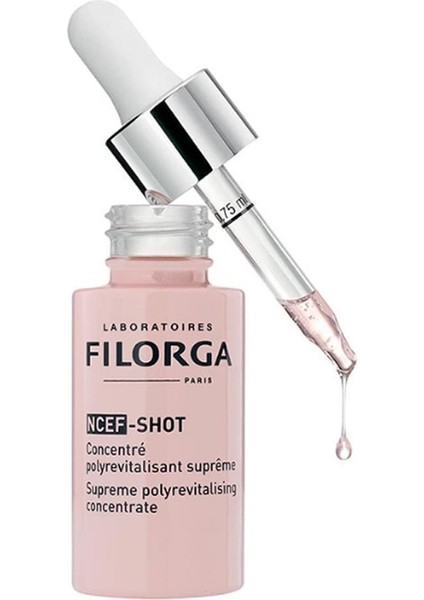 Filorga Ncef Shot Supreme Polyreizing Mezoterapi Etkili Canlandırıcı Konsantre Bakım Kürü 15ML