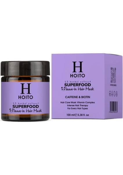 H. Superfood Leave-In Besleyici Lanmayan Saç Bakım Maskesi 100ML fiyatları