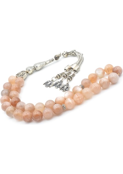 Hakiki Doğal Iri Boy Güneş Taşı Tesbih 10 mm modelleri