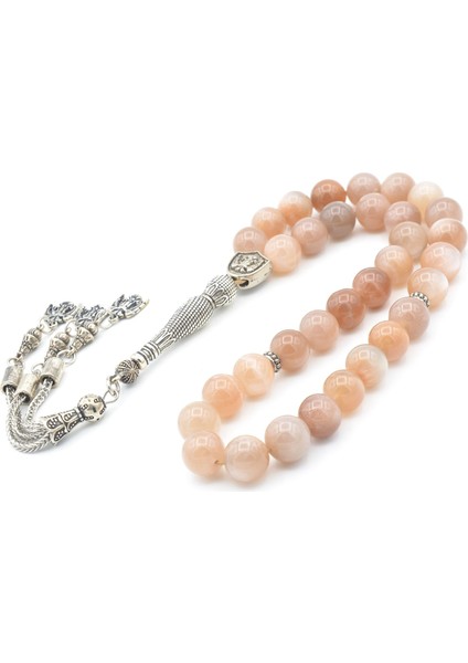 Hakiki Doğal Iri Boy Güneş Taşı Tesbih 10 mm fırsatları