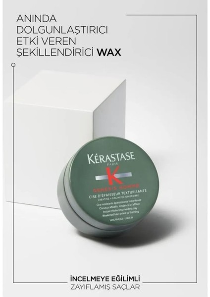 Homme Şekillendirici Wax 75 ml