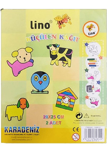 Lino Küçülen Kağıt 2li Anahtarlıklı fiyatları