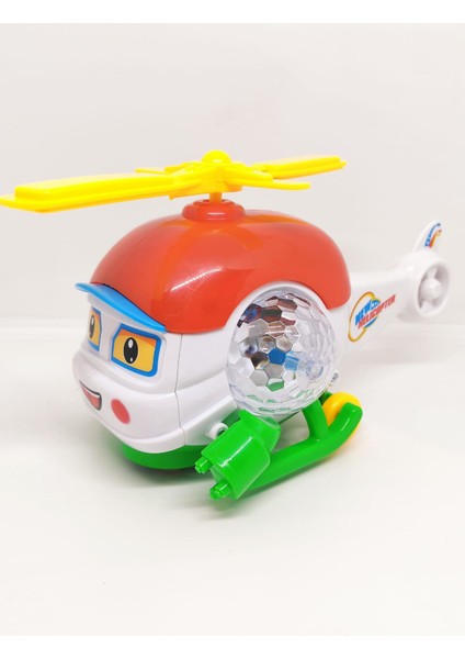 Sevimli Işıklı Sesli Helikopter Oyuncak 22 cm