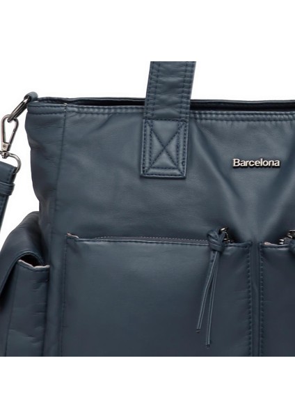 Yıkama Deri Omuz Askılı Kadın Çantası 21K Barcelona 1927 fiyatları