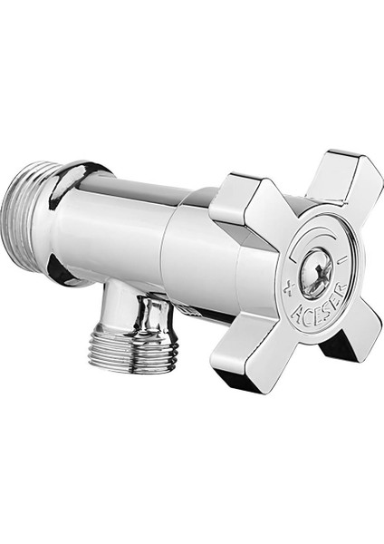 Taharet Musluğu Ara Musluk Klozet Alafranga Flex Hortum Bağlantı Çevirmeli Metal Rezervuar Wc
