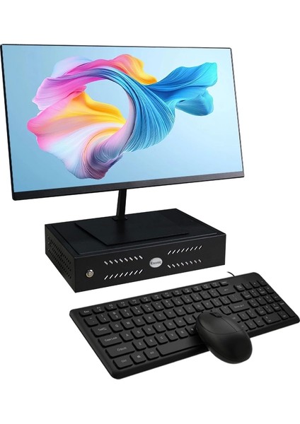 Esonıc Mk2 I3 3n 8gb Ddr3 480SSD 24" Monitörlü Set Mini Pc