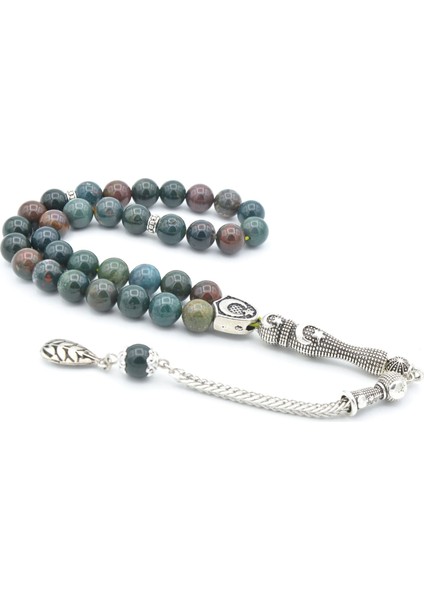 Hakiki Doğal Kan Taşı Tesbih 8.5 mm