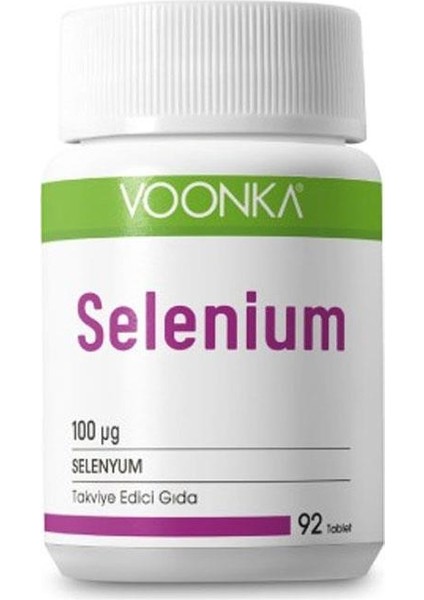Voonka Selenium 92 Kapsül fiyatları