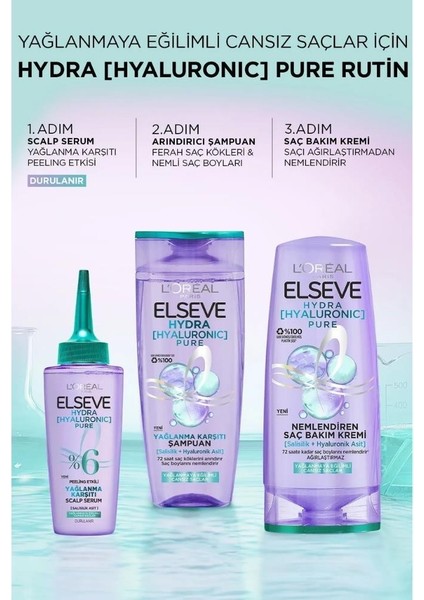 E.ra[hyaluronic] Pure Salisilik Asit Içeren Yağlanma Karşıtı Peeling Etkili Saç Derisi Serumu 10