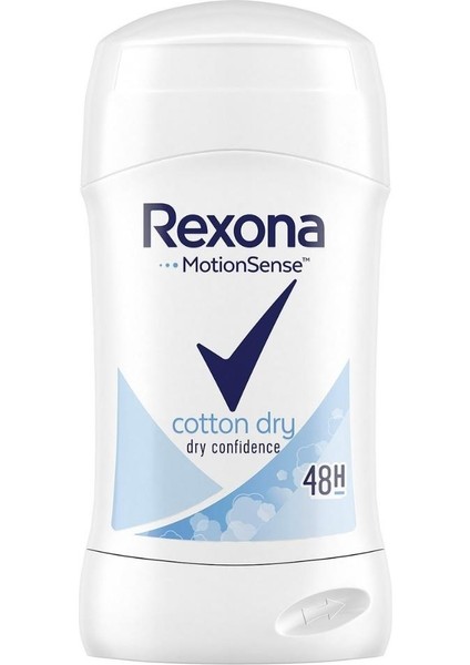 Rexona Motionsense Cotton Dry Kadın Stick Deodorant 40ML