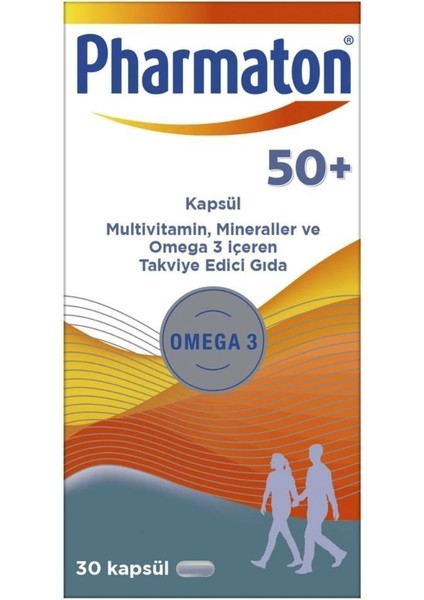 Pharmaton 50 Plus 30 Kapsül