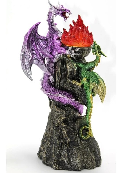 Polyester Dragon Tasarımlı LED ALK2335